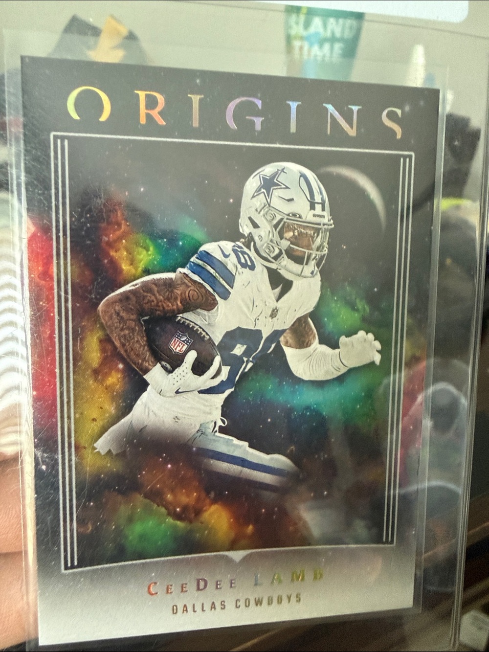 Origins Multicolor Dallas Cowboys CeeDee Lamb card